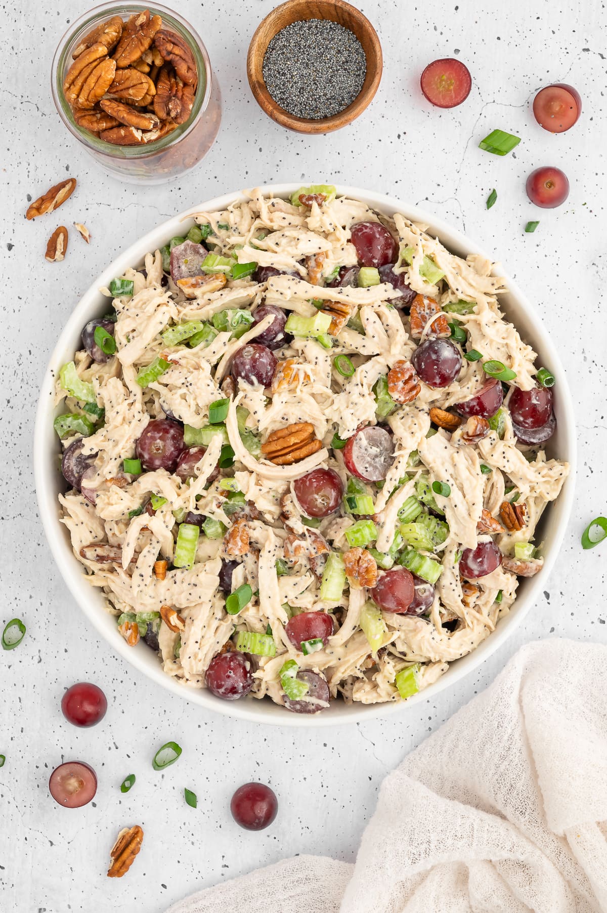 The Best California Chicken Salad Recipe with Grapes