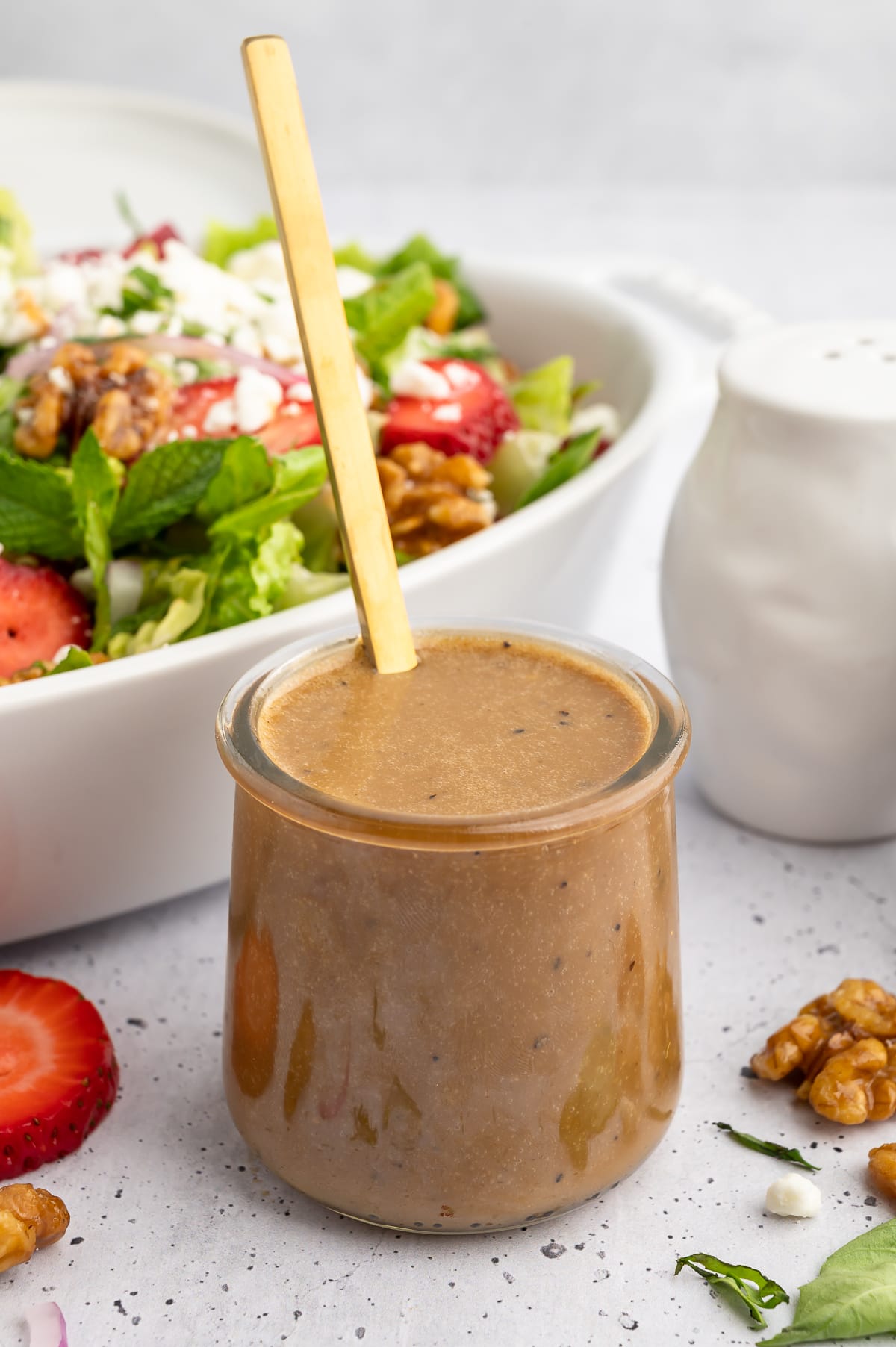 Simple and Creamy Balsamic Dressing