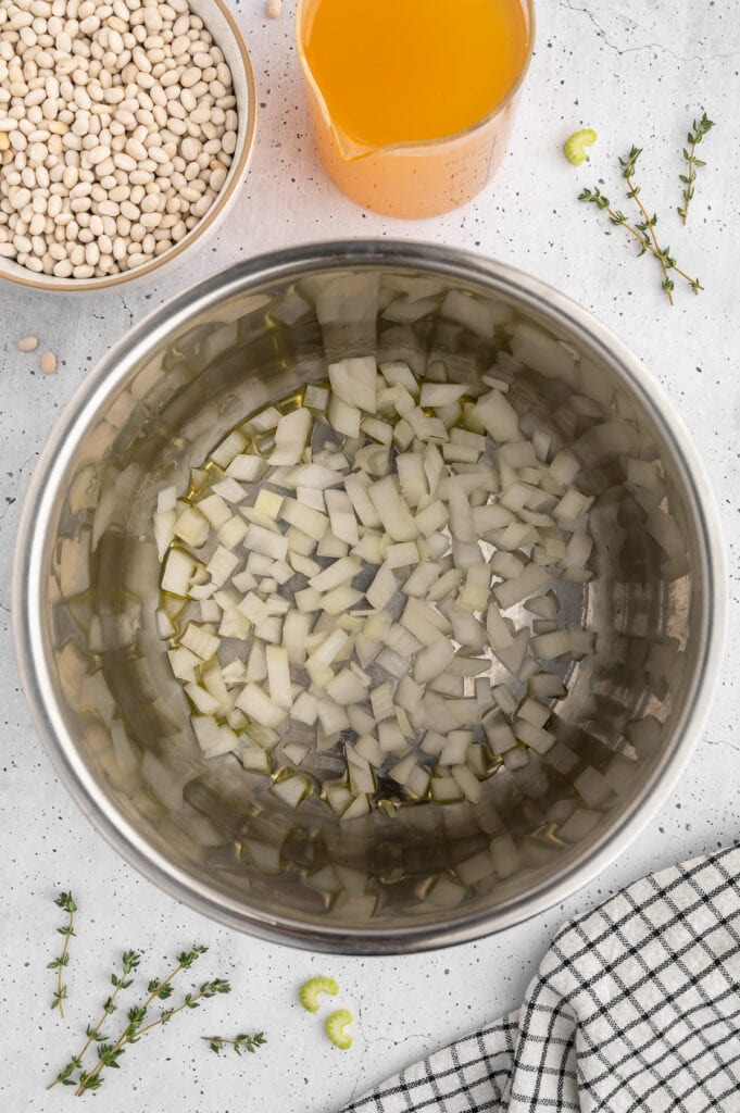 navy beans in an instant pot