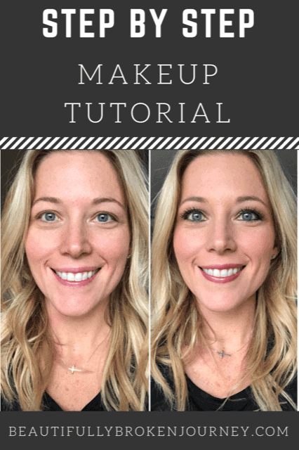 A step by step makeup tutorial for beginners.  Putting on makeup everyday can be done fast and look natural! #makeup #tutorial #makeuptutorial #arbonne #veganmakeup #vegan