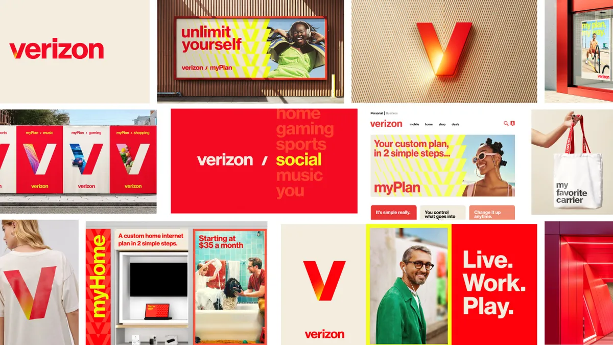 Collection of Verizon brand images