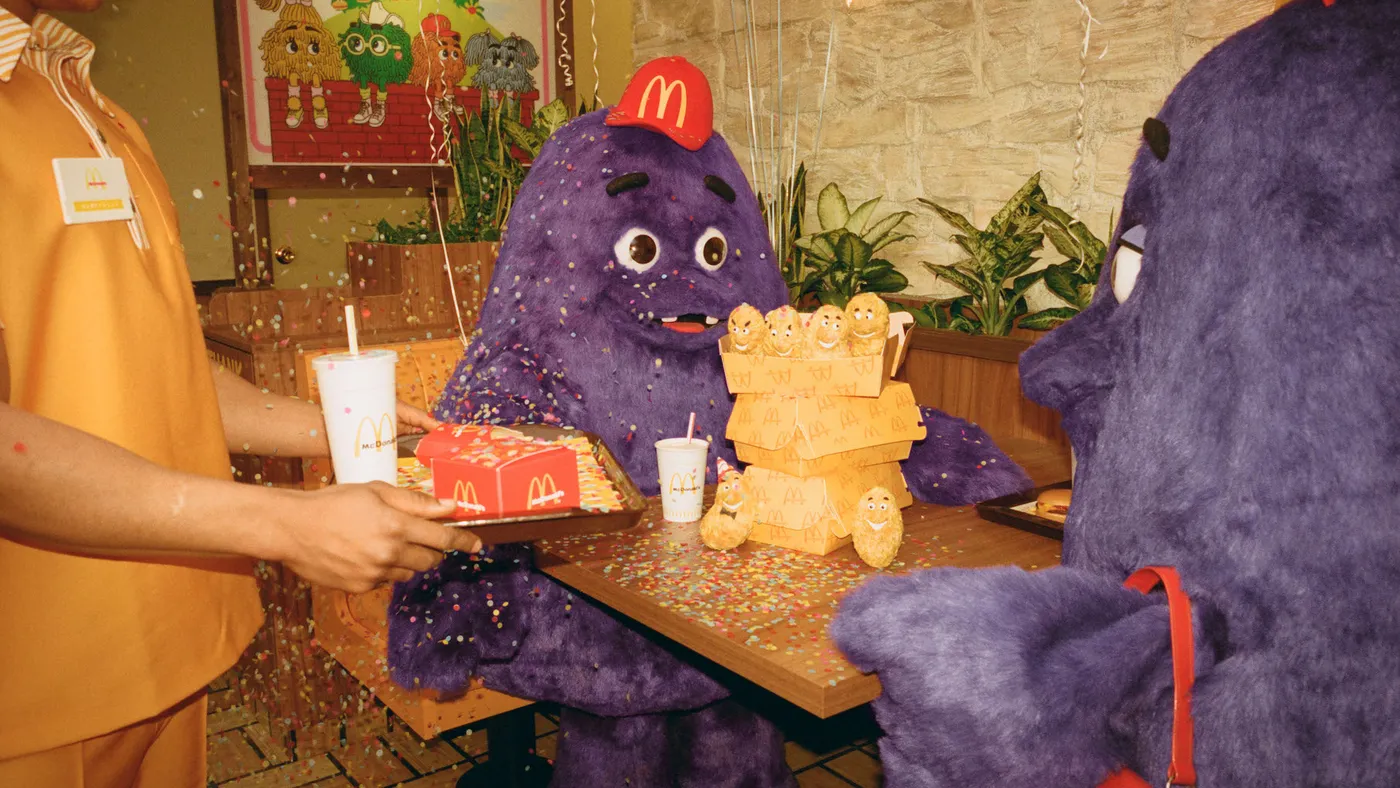 Grimace McDonald's